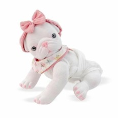 Peluche Berjuan Anireal Bianco Cane 35 cm    