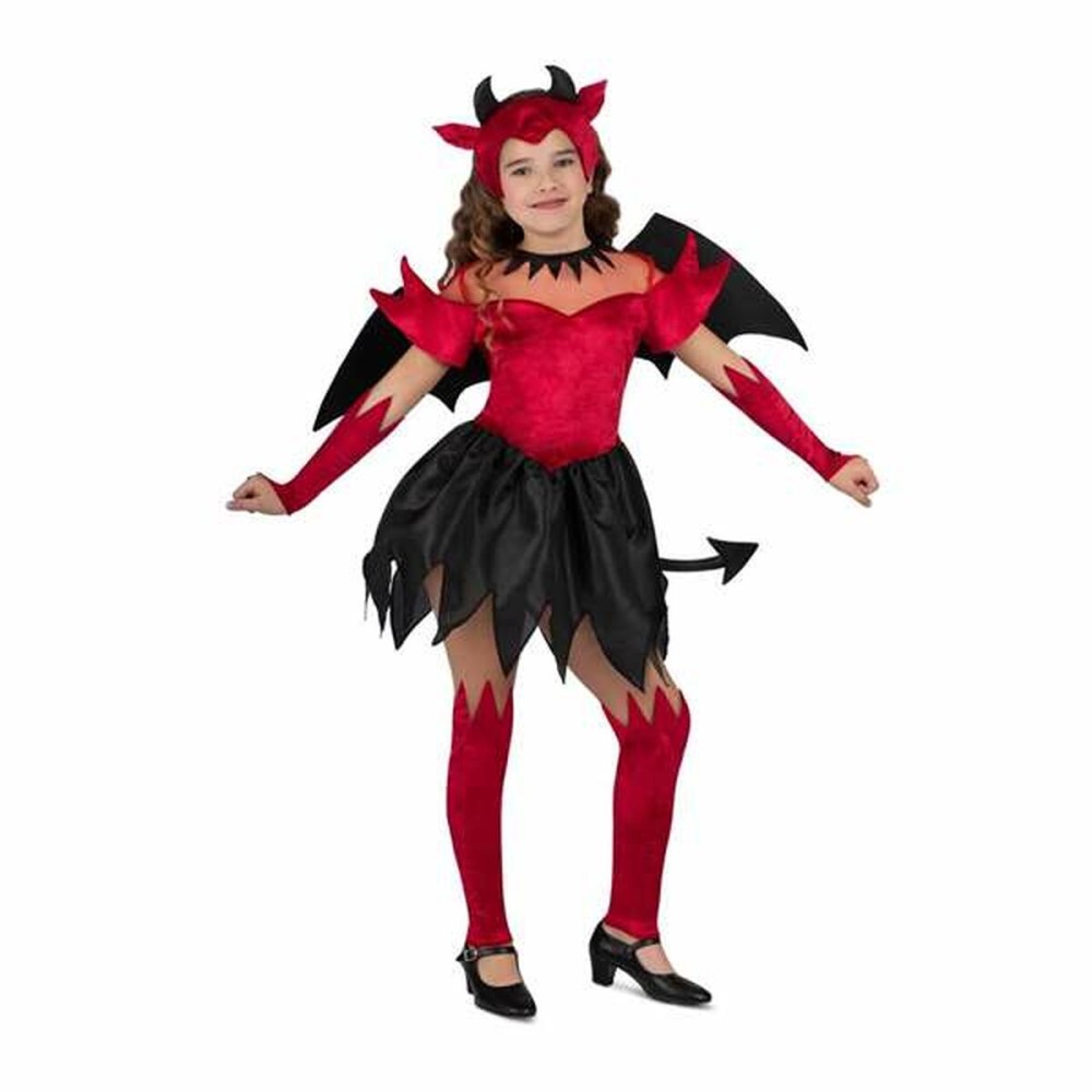 Costume per Bambini My Other Me Diavolo Donna 5-6 Anni    