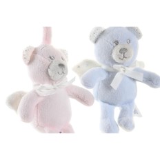 Peluche DKD Home Decor Azzurro Rosa Orso Stella 13 x 6 x 40 cm (2 Unità)    