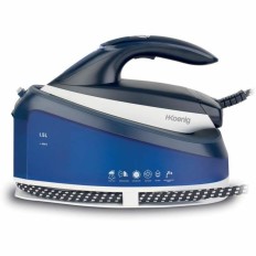 Ferro da stiro a vapore verticale Hkoenig 2200 W Azzurro    