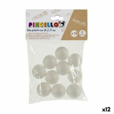 Materiale per Lavori Fai da Te Palle polistirene Ø 2,5 cm Bianco 12 Unità    