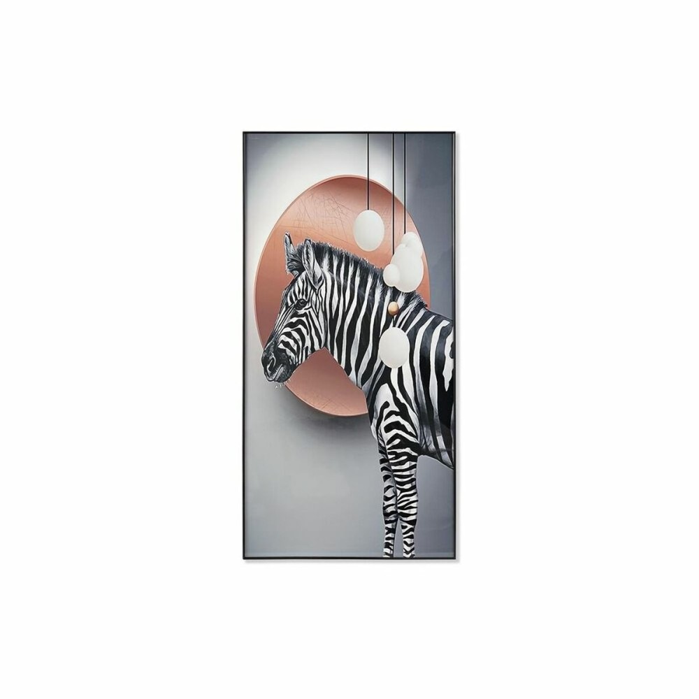 Quadro DKD Home Decor Zebra (80 x 3 x 160 cm)    