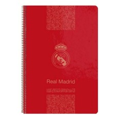 Quaderno con Anelli Real Madrid C.F. 511957066 Rosso A4    