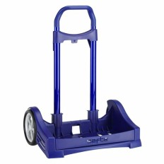 Trolley per Zaino Safta Blu Marino 40 x 85 x 28 cm    