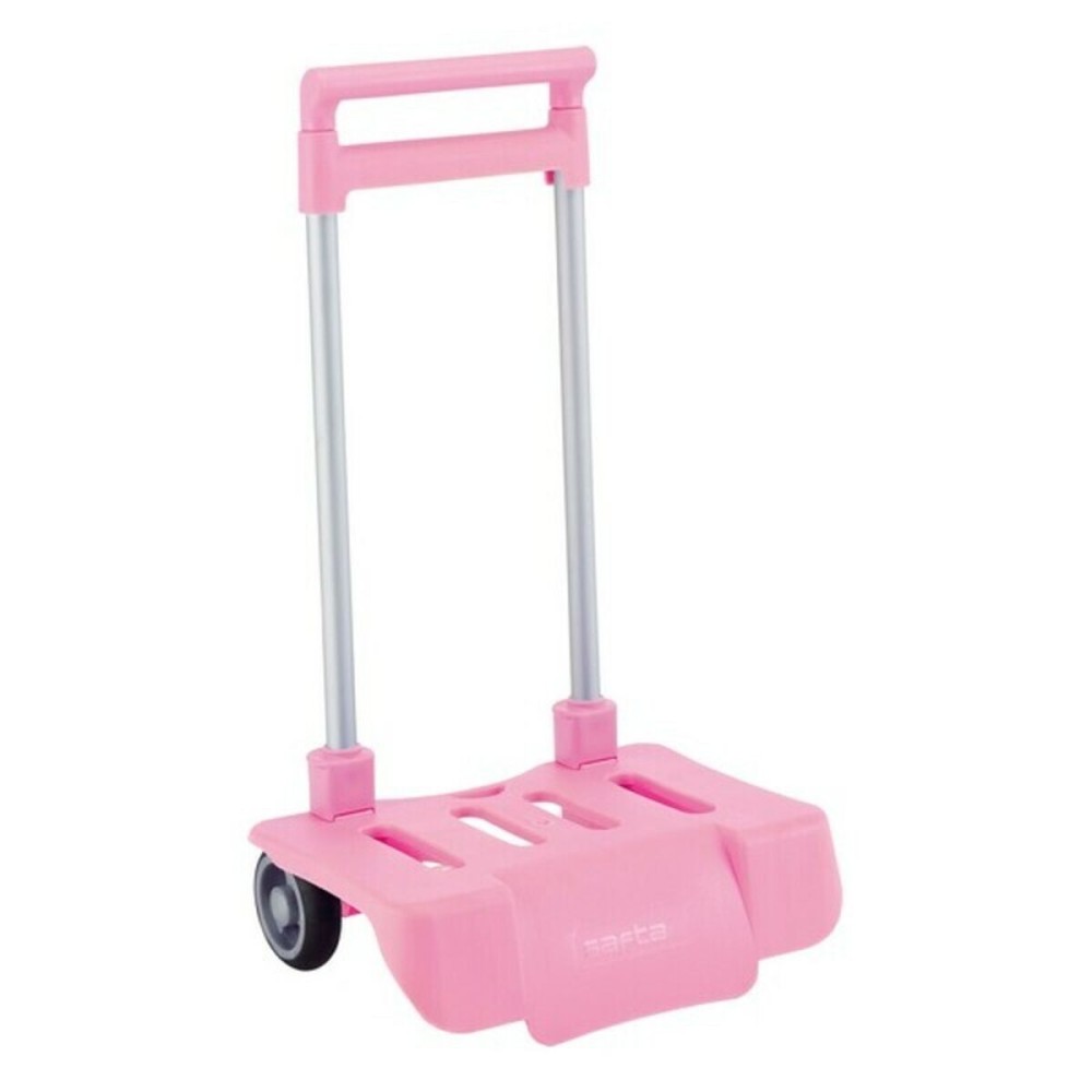 Carrelli Porta Zaino Pieghevole Safta Rosa 30 x 85 x 23 cm    