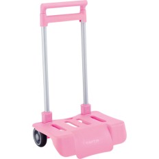 Carrelli Porta Zaino Pieghevole Safta Rosa 30 x 85 x 23 cm    