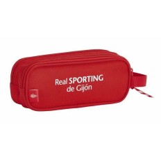 Necessaire per la Scuola Real Sporting de Gijón Rosso 21 x 8 x 6 cm    