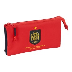 Astuccio Scuola RFEF Rosso Azzurro (22 x 12 x 3 cm)    