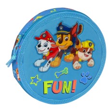 Astuccio The Paw Patrol Friendship Rotondo Azzurro (18 Pezzi)    