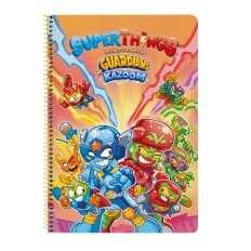 Agenda SuperThings Guardians of Kazoom Viola Giallo A4    