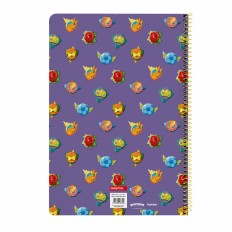 Agenda SuperThings Guardians of Kazoom Viola Giallo A4    