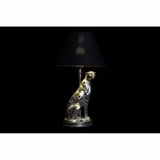 Lampada da tavolo DKD Home Decor Argentato Nero Dorato 26 x 26 x 46 cm Resina 220 V 50 W (2 Unità)    