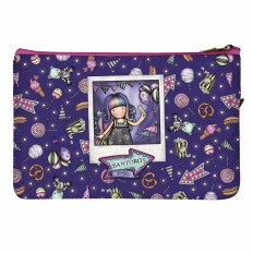 Astuccio Scuola Gorjuss Up and away Viola (23.4 x 15.5 x 1.5 cm)    