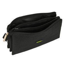 Portaoggetti Triplo Safta Surf Nero (22 x 12 x 3 cm)    