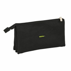 Portaoggetti Triplo Safta Surf Nero (22 x 12 x 3 cm)    