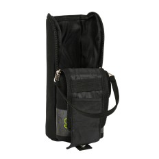 Astuccio Scuola Safta Surf Nero (6 x 21 x 6 cm)    