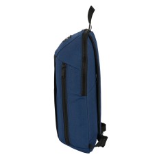 Zaino per Bambini BlackFit8 Urban Mini Nero Blu Marino (22 x 39 x 10 cm)    