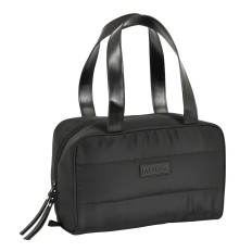 Necessaire per la Scuola Moos Negro Trapunta Nero 31 x 14 x 19 cm    