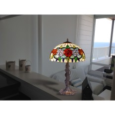 Lampada da tavolo Viro Rosy Multicolore Zinco 60 W 40 x 60 x 40 cm    