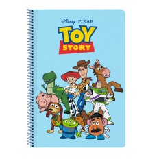 Agenda Toy Story Ready to play Azzurro Chiaro A4 80 Pagine    