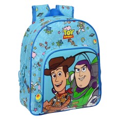 Zaino per Bambini Toy Story Ready to play Azzurro Chiaro (28 x 34 x 10 cm)    