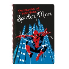 Agenda Spider-Man Hero Nero A4 80 Pagine    