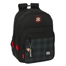 Zaino Scuola Paul Frank Campers Nero (32 x 42 x 15 cm)    