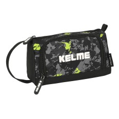 Astuccio Scuola Kelme Jungle Nero Grigio Lime 20 x 11 x 8.5 cm    