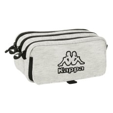 Portaoggetti Triplo Kappa Grey knit Grigio (21,5 x 10 x 8 cm)    