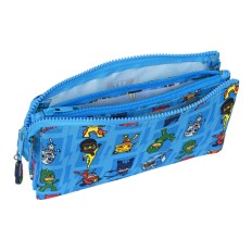 Portaoggetti Triplo PJ Masks Azzurro 22 x 12 x 3 cm    