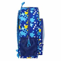 Zaino Scuola Sonic Speed 33 x 42 x 14 cm Azzurro 14 L    