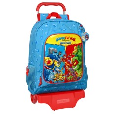 Trolley per la Scuola SuperThings Rescue force 32 x 42 x 14 cm Azzurro    