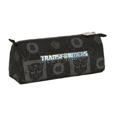 Astuccio Scuola Transformers Nero 21 x 8 x 7 cm    