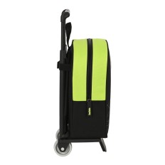 Trolley per la Scuola Real Betis Balompié Nero Lime 22 x 27 x 10 cm    