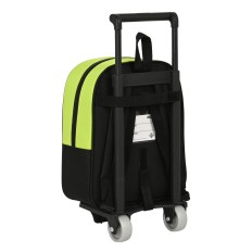 Trolley per la Scuola Real Betis Balompié Nero Lime 22 x 27 x 10 cm    