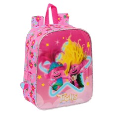 Zaino per Bambini Trolls Rosa 22 x 27 x 10 cm    