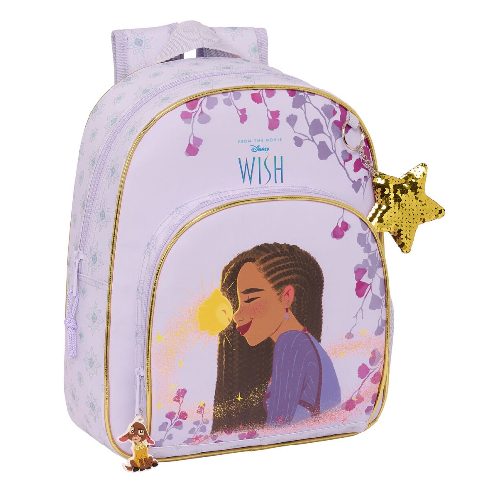 Zaino per Bambini Wish Lilla 28 x 34 x 10 cm    