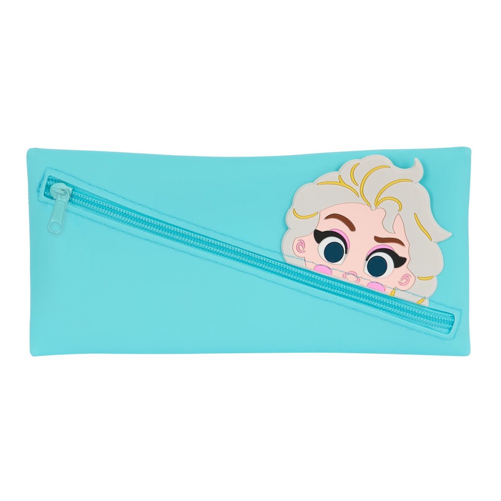 Astuccio Scuola Frozen Azzurro 22 x 11 x 1 cm    