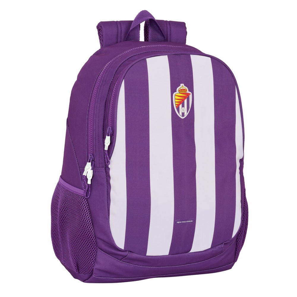 Zaino Scuola Real Valladolid C.F. Viola 32 x 44 x 16 cm    