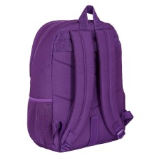 Zaino Scuola Real Valladolid C.F. Viola 32 x 44 x 16 cm    