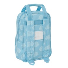 Zaino per Bambini Safta Nuvole Azzurro 20 x 28 x 8 cm    