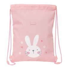 Zainetto con Cordini Safta Bunny Rosa 26 x 34 x 1 cm    