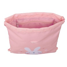 Zainetto con Cordini Safta Bunny Rosa 26 x 34 x 1 cm    