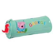 Astuccio Scuola Peppa Pig George Menta 20 x 7 x 7 cm    