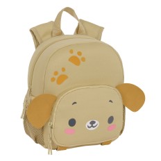 Zaino per Bambini Safta Cane Marrone 20 x 25 x 9 cm    