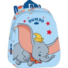 Zaino Scuola Clásicos Disney Blu cielo 27 x 33 x 10 cm    