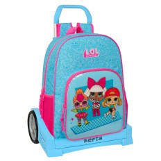 Trolley per la Scuola LOL Surprise! Divas Azzurro 33 x 42 x 14 cm    