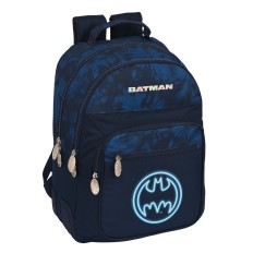 Zaino Scuola Batman Legendary Blu Marino 32 x 42 x 15 cm    