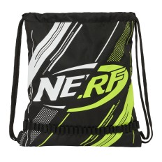 Zainetto con Cordini Nerf Get ready Nero 35 x 40 x 1 cm    