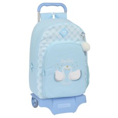 Trolley per la Scuola Glow Lab Cisnes Azzurro 30 x 46 x 14 cm    